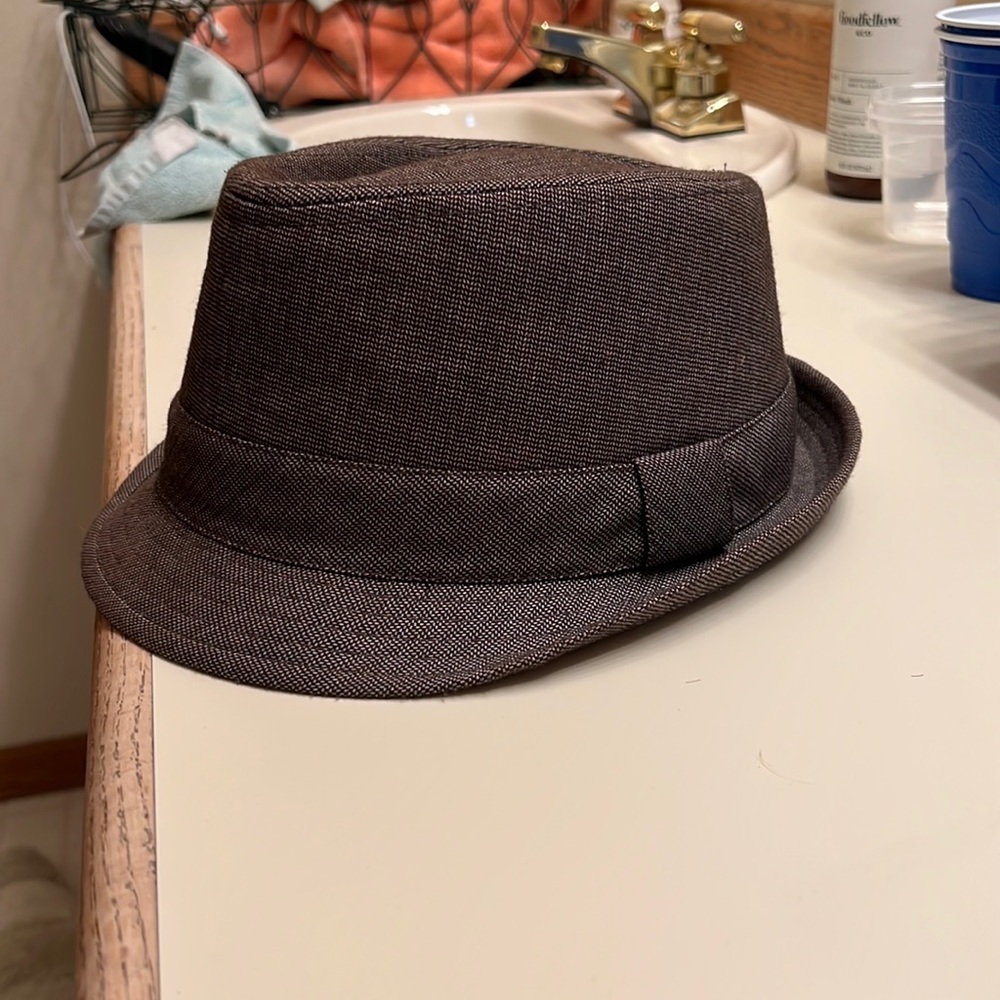 Gray Checkered Rivington & Mott Fedora